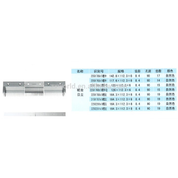 Hitachi escalator travolator comb 22501789A/B,22501792A,22501790A,22501790B,22501788A,21501787A,22502290A,,22502291A